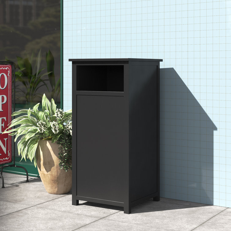 Arete Classic Receptacle Curbside Trash & Recycling Bin Wayfair